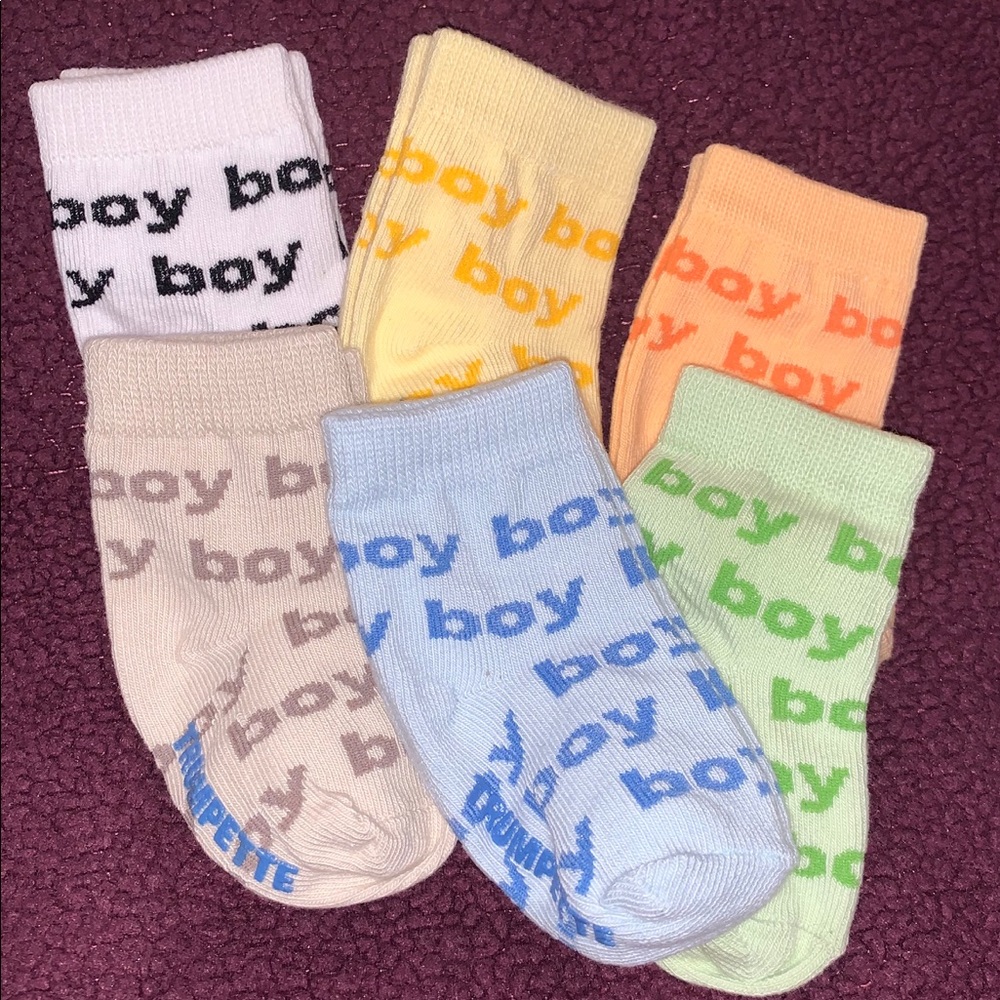 Trumpette brand “Boy” socks - package of 6